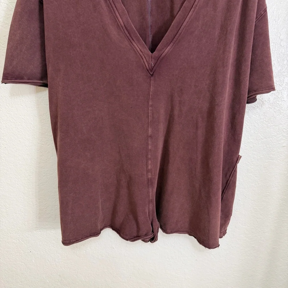 New Free People x FP Movement hot shot tee romper - Picture 10 of 11
